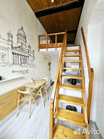 Квартира-студия, 12 м², 2 кровати
Квартира-студия, 12 м², 2 кровати