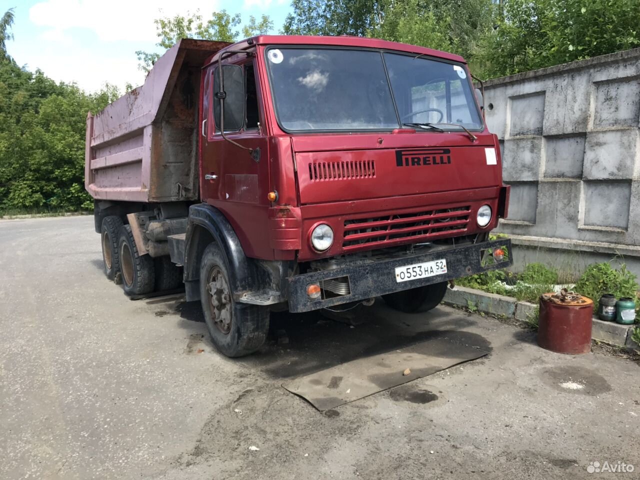 Самосвал КАМАЗ 55111 1990