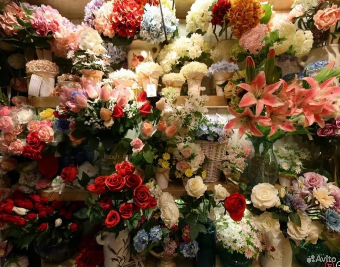 Искусственные цветы рынок москва