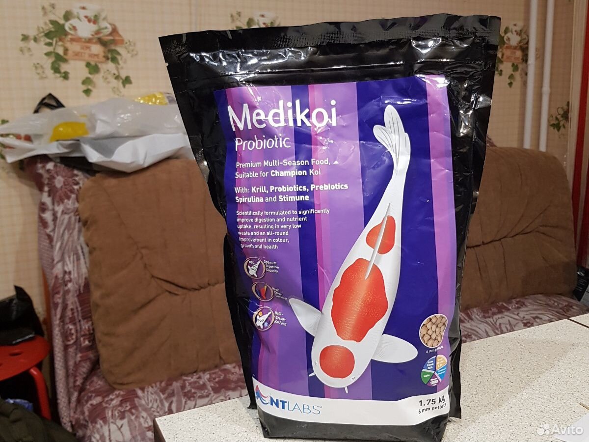 NT Labs Medikoi Probiotic 1,75 кг (корм для карпов купить на Зозу.ру - фотография № 1