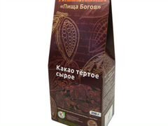 Какао тертое сырое (cocoa) Teobroma Пища богов
