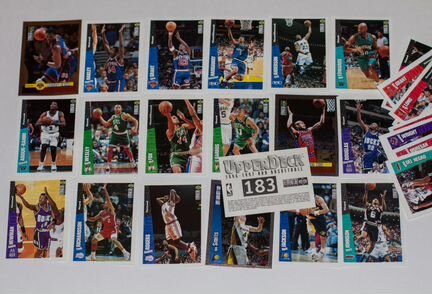 Карточки игроков NBA 96-97г