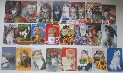 Календарики кошки-2