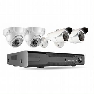 Комплект видеонаблюдения iP Регистратор и n камер