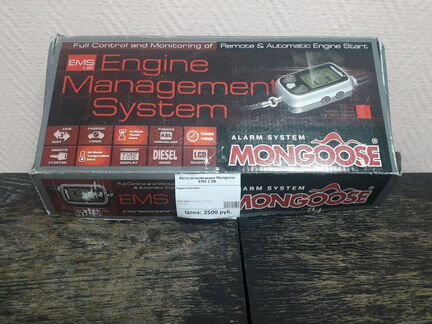 Новая автосигнализация Mongoose EMS1.9R