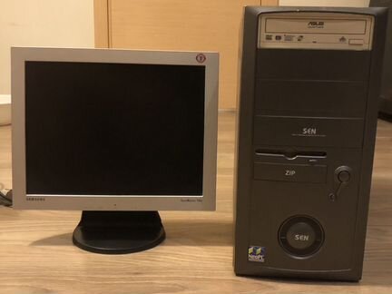 Компьютер (монитор и системный блок)