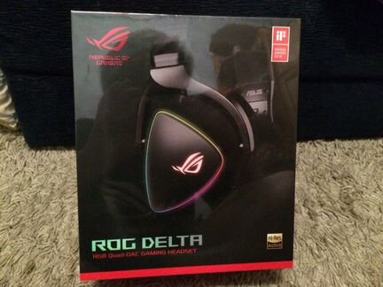 Rog delta (rgb quad-dac gaming headset)