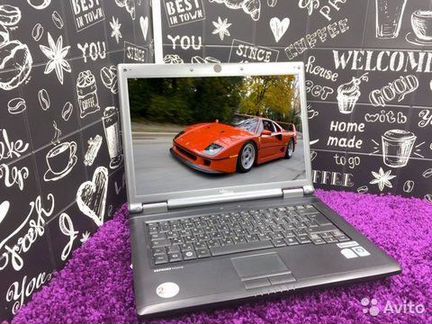 Отличный ноутбук Fuji Sienens M9400 2 ядра 2 Гига
