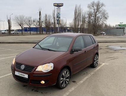 Volkswagen Polo 1.4 AT, 2008, битый, 135 000 км