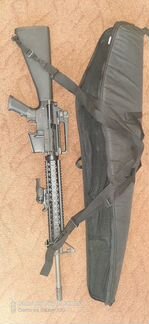 Страйкбольная винтовка М16А4 с хорошим тюнингом