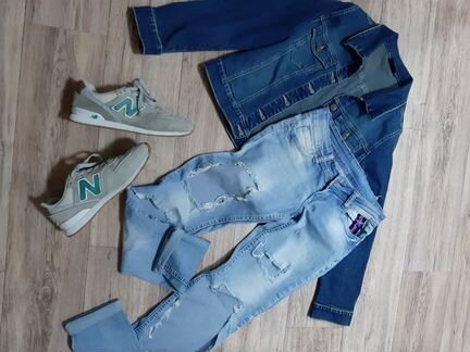 Куртка и джинсы