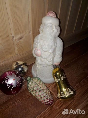 Елочные игрушки ссср,дед Мороз