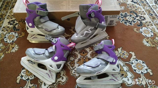 Коньки детские раздвижные 29-32