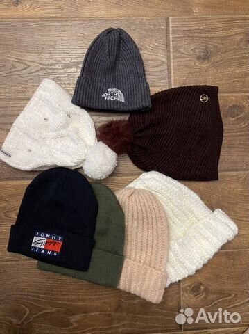 Палантин, шарф зимний, берет