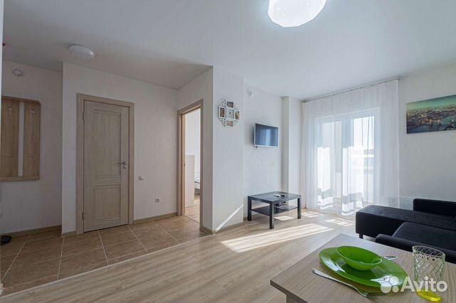 

1-к. квартира, 42 м², 2 кровати
