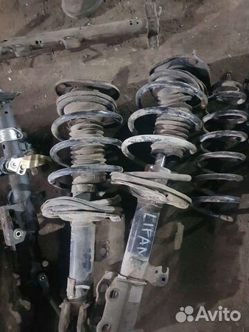 Стойки передние в сборе лифан солано