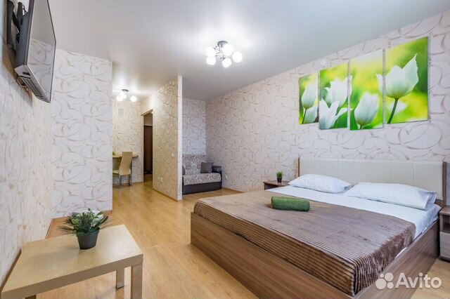 

Квартира-студия, 35 м², 2 кровати