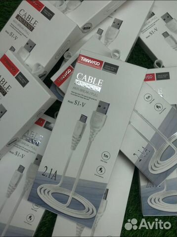 Кабель microUSB 2.1 A Tranyco