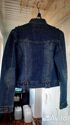 Куртка джинсовая женская 46