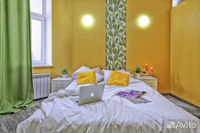 

Квартира-студия, 49 м², 2 кровати