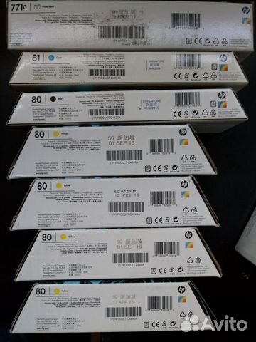 80 картриджи