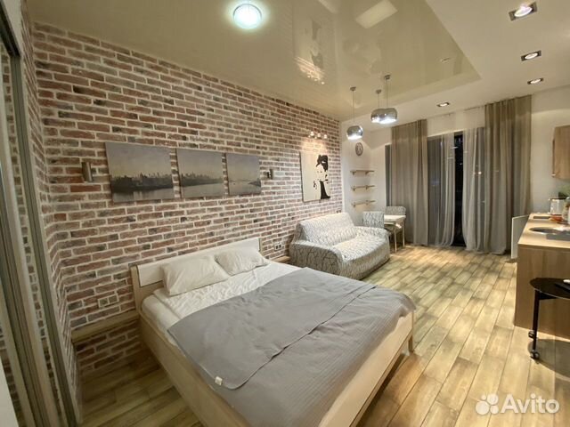 

1-к. квартира, 45 м², 2 кровати