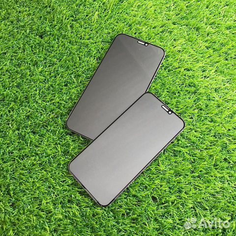 Защитное стекло Антишпион iPhone 12mini/Pro/ProMax