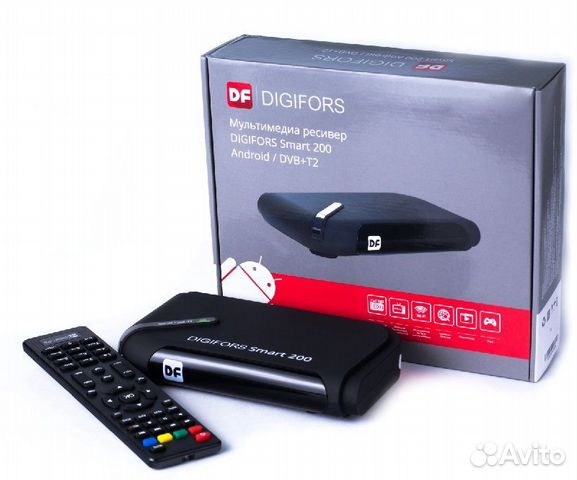 Гибридная смарт тв приставка + цифровое DVB-Т2