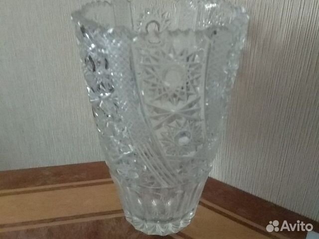 Ваза для цветов хрусталь СССР