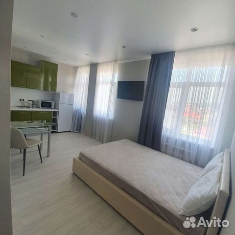 

Квартира-студия, 30 м², 2 кровати