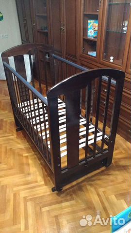 Детская кроватка и комод Можга Красная звезда