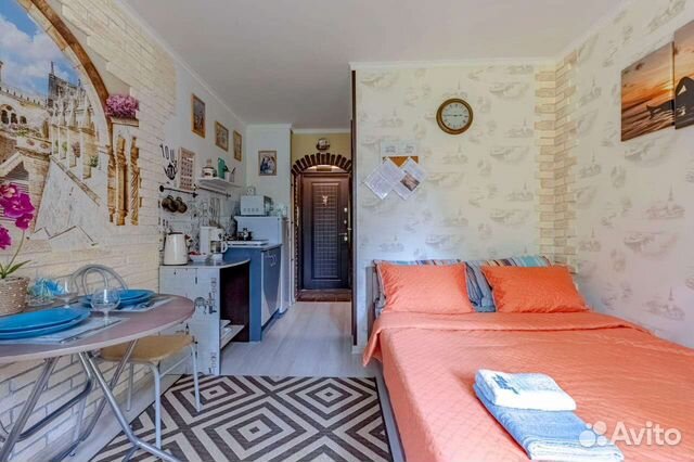 

Квартира-студия, 16 м², 1 кровать