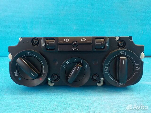 Блок управления климатконтроля volkswagen Passat B