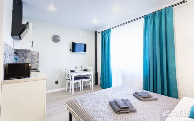 

Квартира-студия, 27 м², 1 кровать
