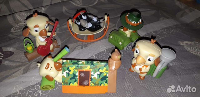 Коллекция игрушек киндер макси Овечки 2020