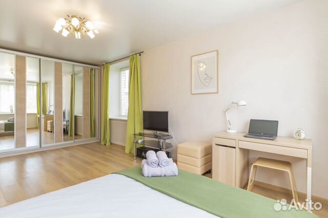 

1-к. квартира, 38 м², 1 кровать