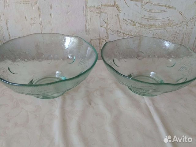 Салатники новые, стекло, СССР