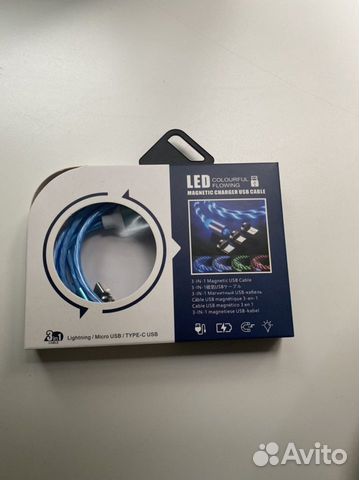 Магнитный USB кабель