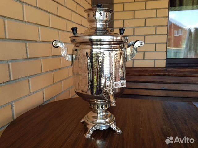 Новый дровяной самовар дубрава