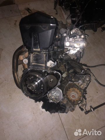 Kawasaki Z750 двигатель