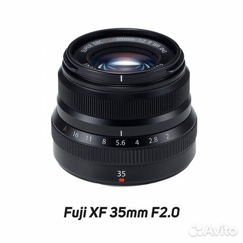 Аренда объектива - Fujifilm XF 35mm F2.0