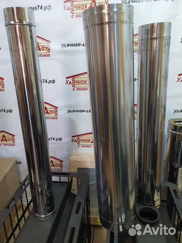 Труба для дымохода L-1м