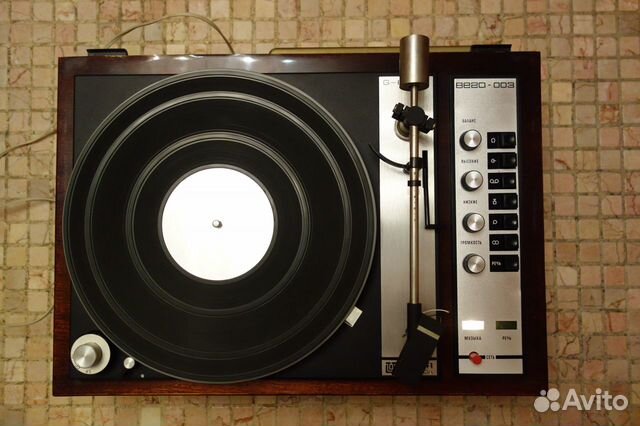 Проигрыватель Вега 003 Unitra G600B