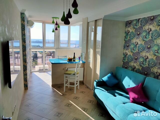 

1-к. квартира, 52 м², 2 кровати