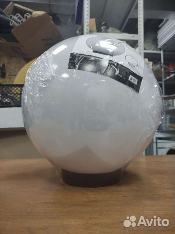 Шар светильник молочный