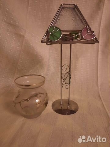 Подсвечник вазочка