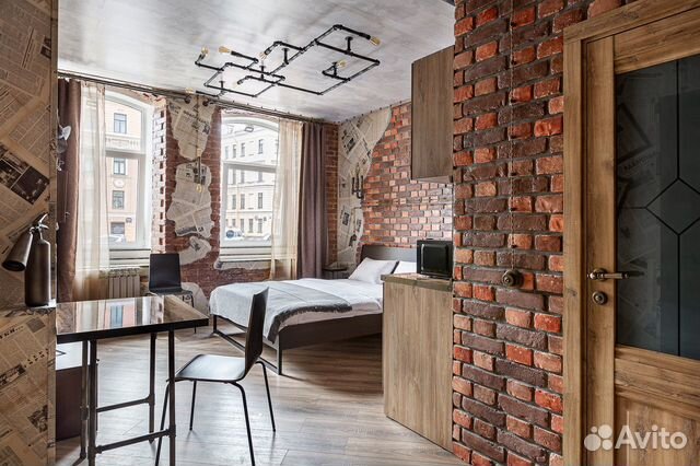 

Квартира-студия, 25 м², 1 кровать