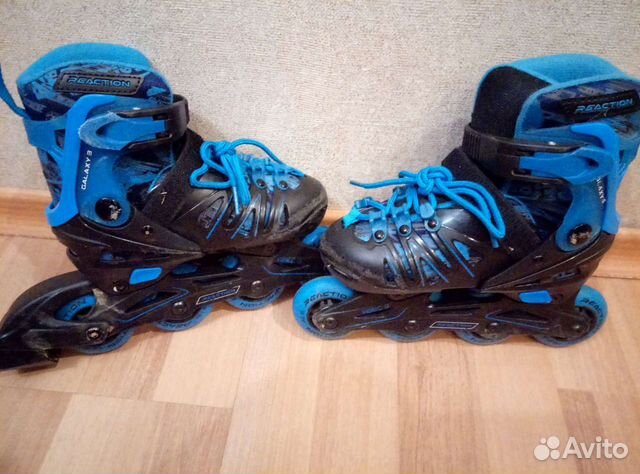 Роликовые коньки детские раздвижные reaction Galax