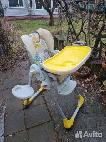 Стул для кормления chicco polly
