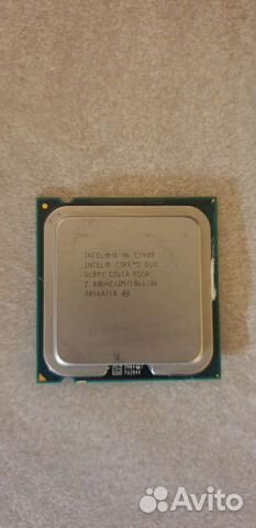 Процессор Intel core 2 Duo E7400 2.8GHz